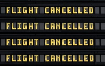 Flight Canceled Sign
