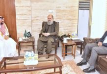 وفاقی وزیرتجارت سے سعودی عرب کےنئے سفیر کی ملاقات، تجارتی واقتصادی تعاون بڑھانےپراتفاق